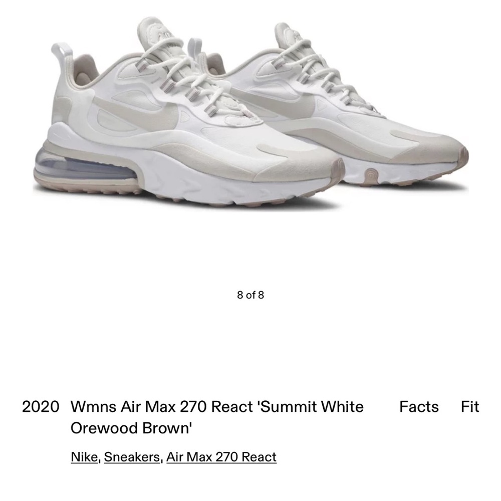 NIKE react air max 270c